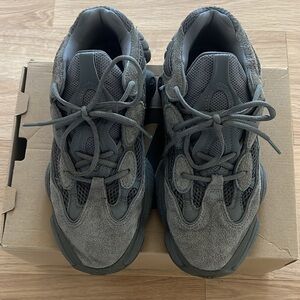 Adidas Charcoal Athletic Shoes